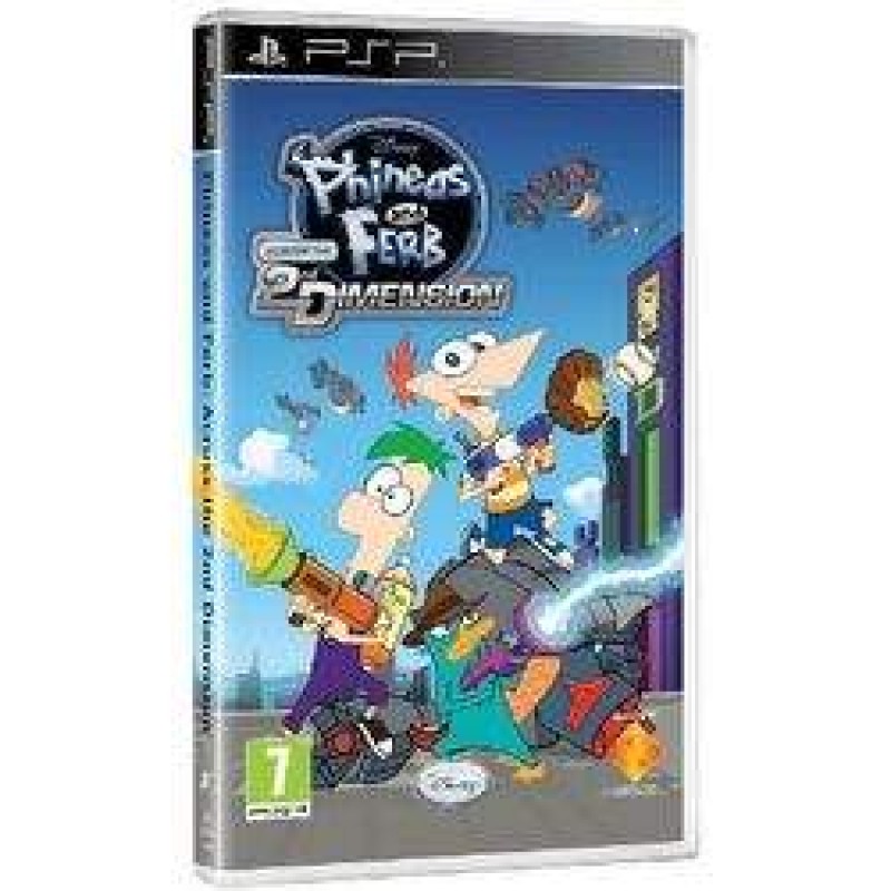 PHINEAS AND FERB DISNEYS ACROSS THE 2ND DIMENSION [FINEAS & PHERB SECOND] GR ΕΛΛΗΝΙΚΟ -USED- (PSP)